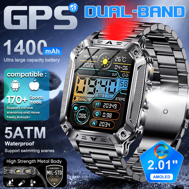 Power Tools Band - Montre connectée GPS double bande 2026