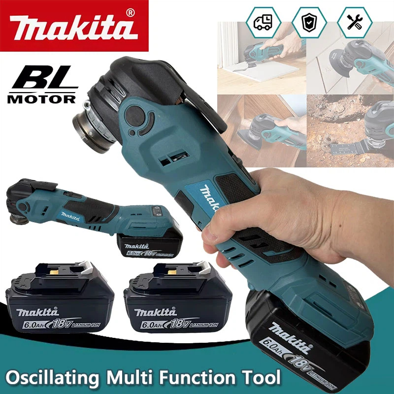 Power Tools For Woodworking - Outil multifonction oscillant sans balais Makita,