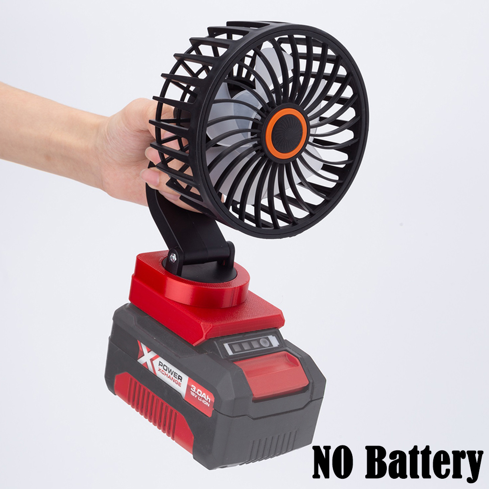 Power Xchange Tools - Ventilateur d'atelier portable pour batterie au