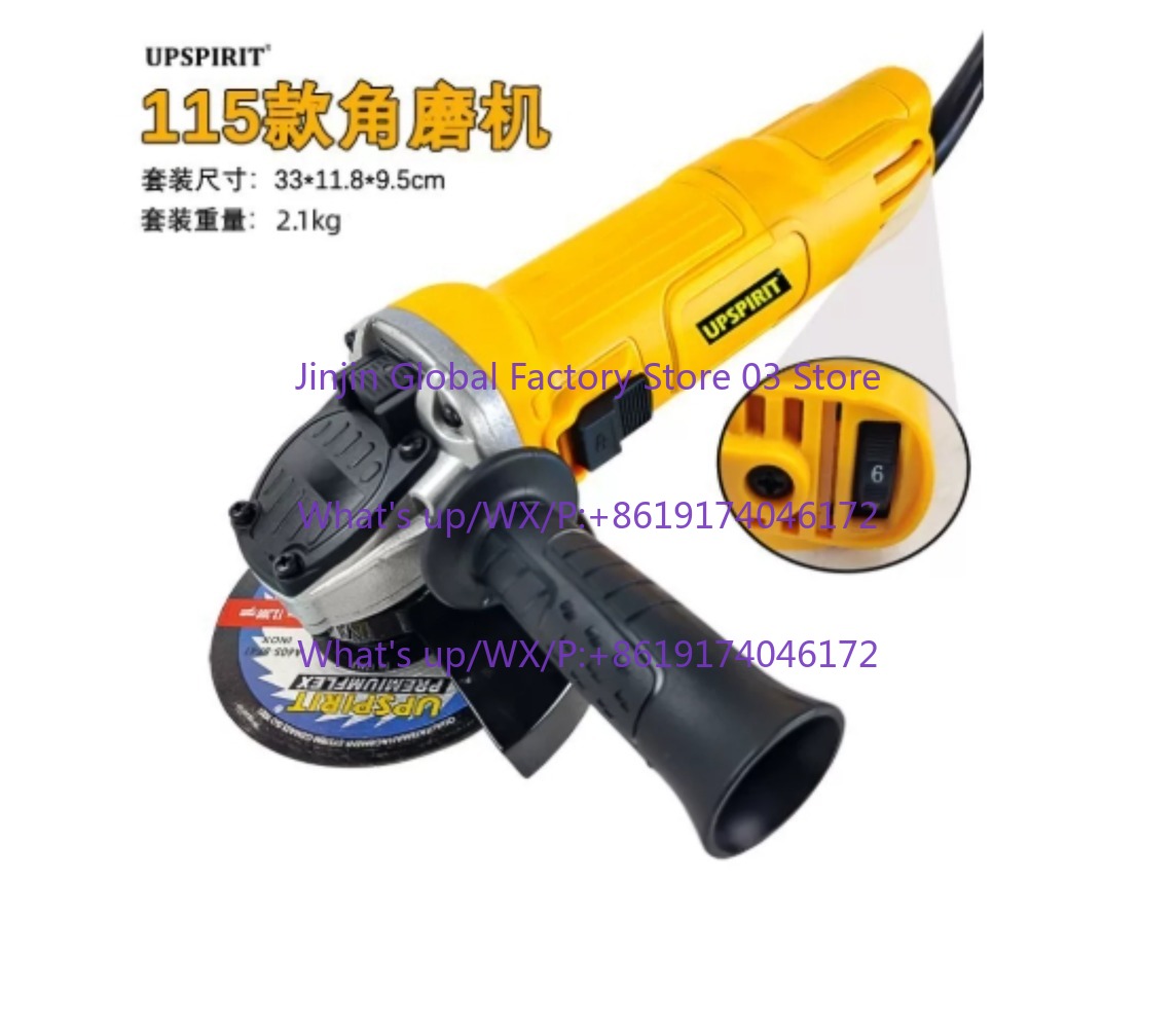 Power Tools For Woodworking - Meuleuse d'angle électrique 125mm 1250W, meuleuse