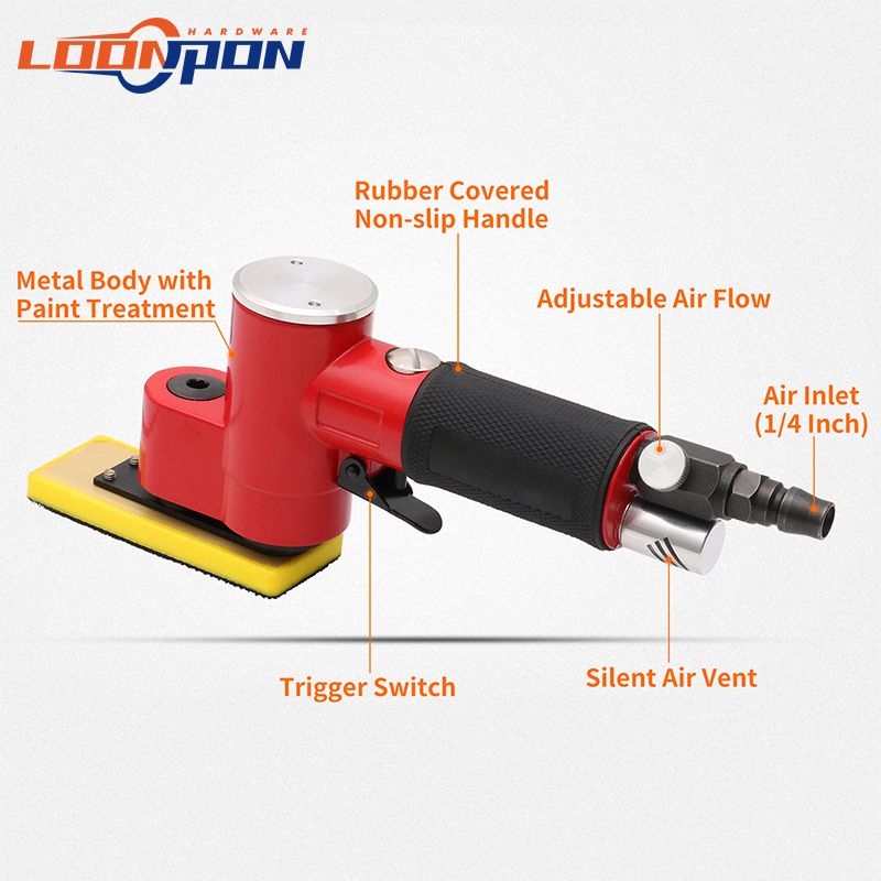 Loonpon Mini ponceuse pneumati - Random Orbital Sander avis et prix