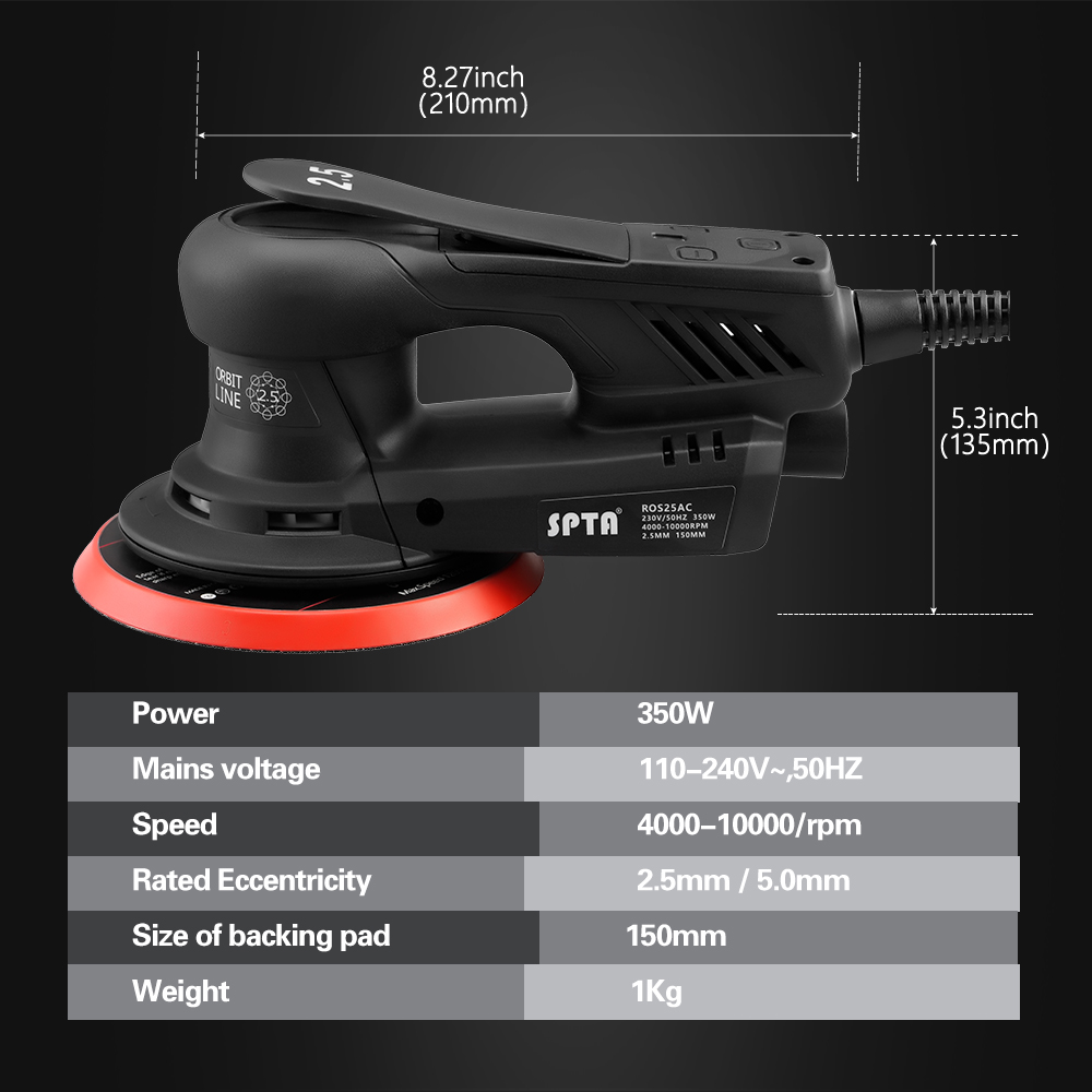 Éventuelles TA-Ponceuse orbita - Random Orbital Sander avis et prix