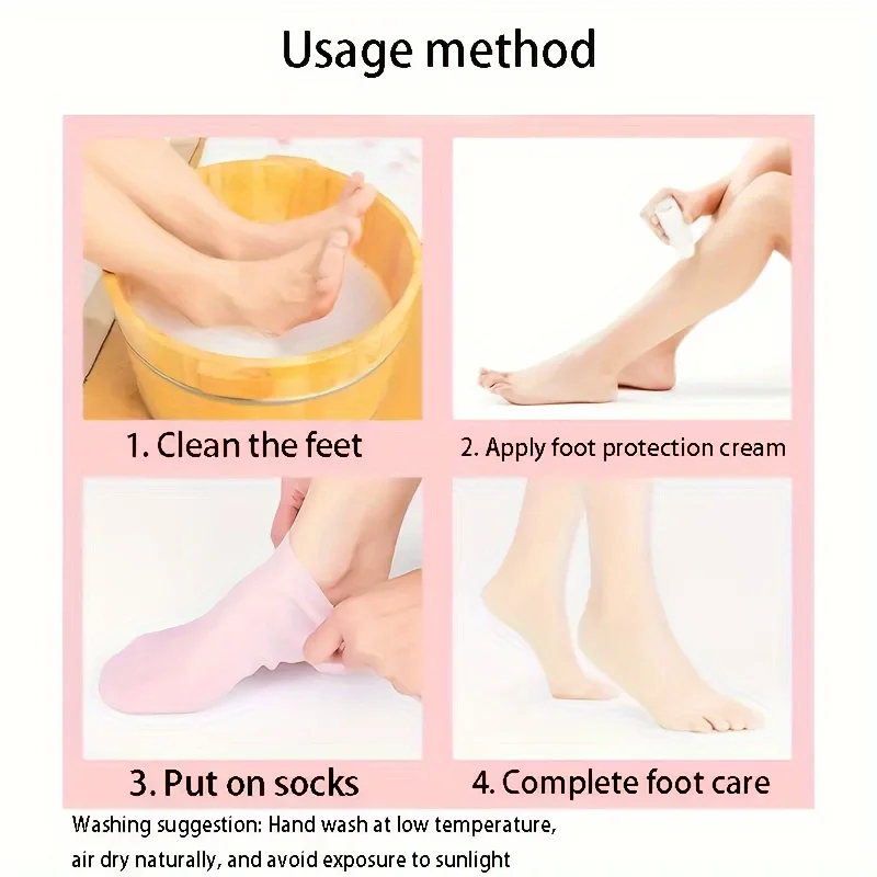 1 paire de chaussettes en gel  - Power Tools Pink avis et prix