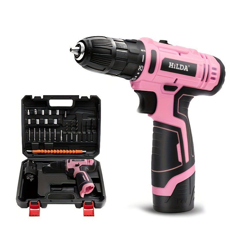 Perceuse à main rose 10 mm, pe - Power Tools Pink avis et prix
