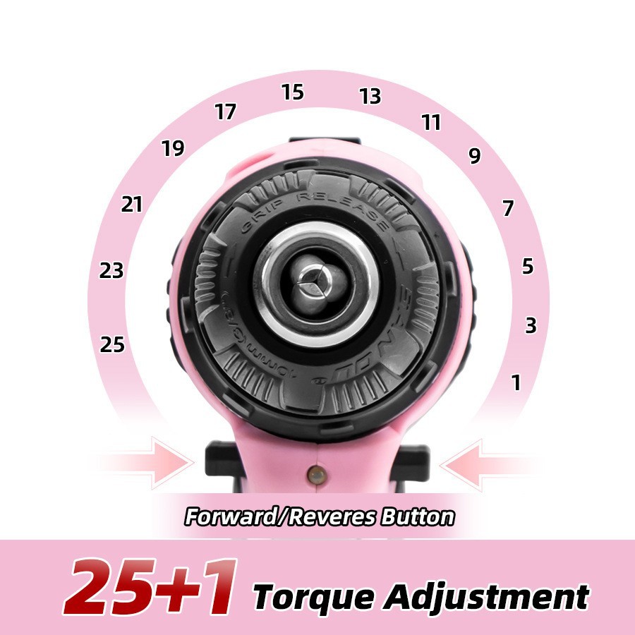 Perceuse à main rose 10 mm, pe - Power Tools Pink avis et prix