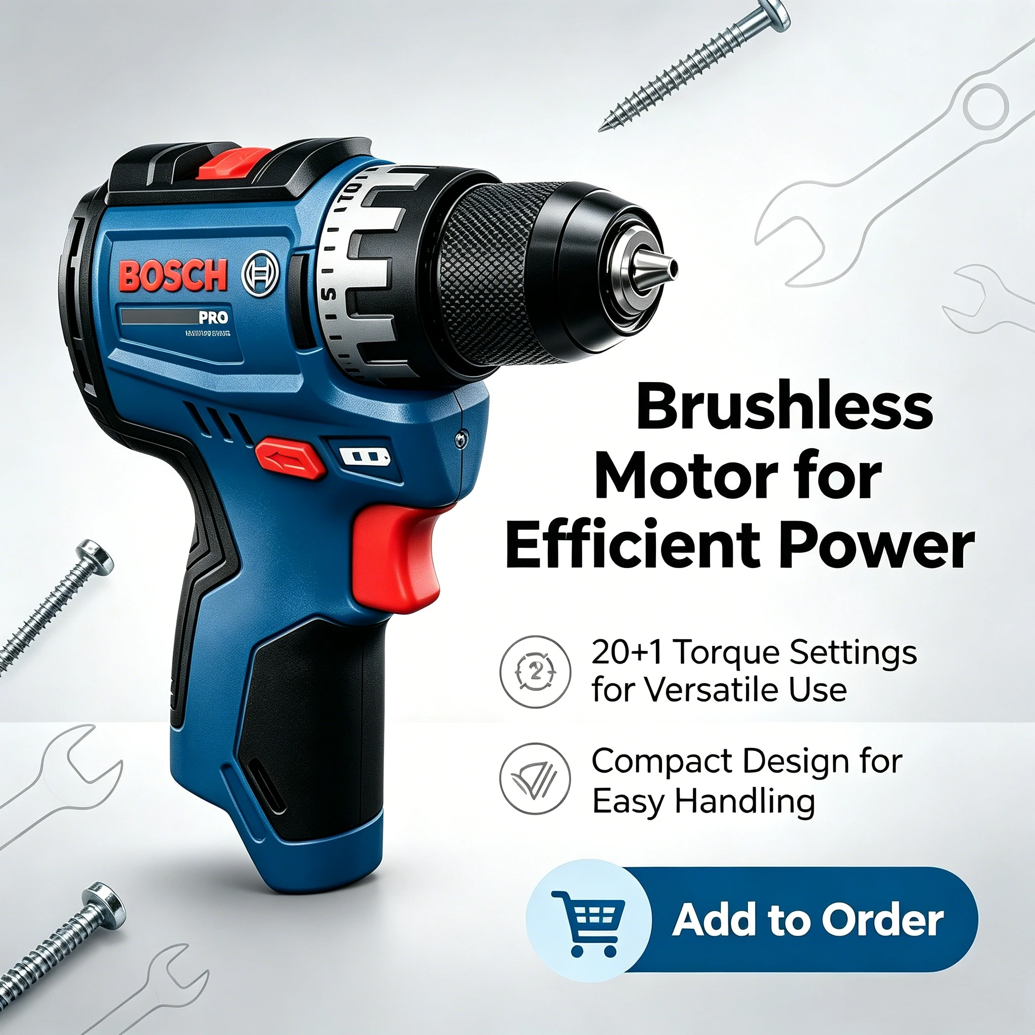 Perceuse sans fil Bosch Profes - Power Tools Excel avis et prix