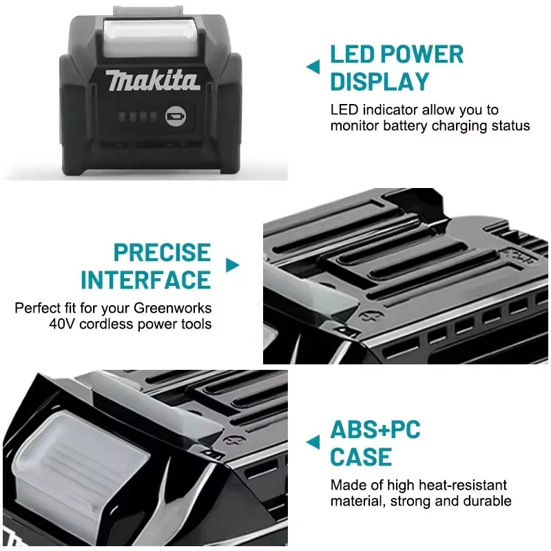 Batterie au lithium Makita 40V - Makita Power Tools Xgt avis et prix