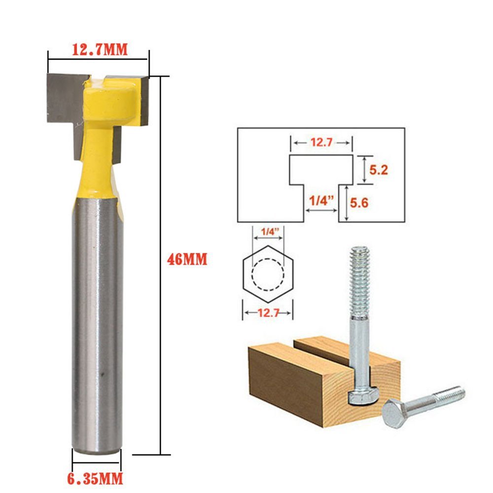 A11I 1/4 pouces tige t-slot co - Power Tools For Woodworking avis et prix