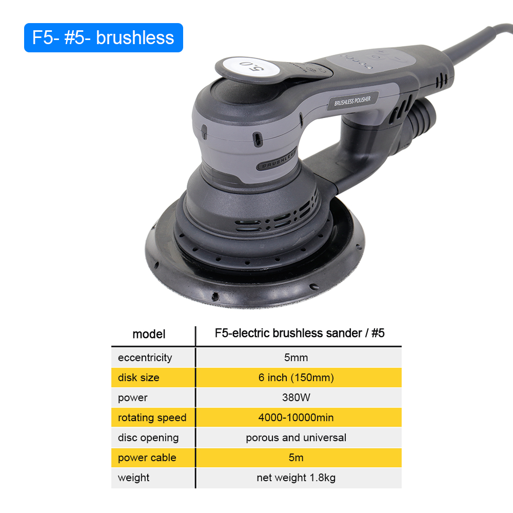 HONGMAI Ponceuse orbitale élec - Random Orbital Sander avis et prix